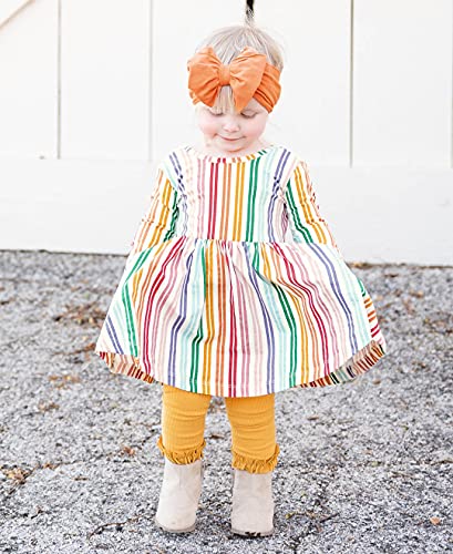 Image of RuffleButts Baby /Toddler Girls Footless Ruffled Tights