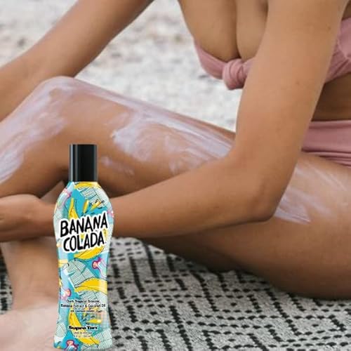Supre Tan Banana Colada Tropical Dha Bronzer With Colorburst Complex & Coconut Oil 8Oz #TOP2