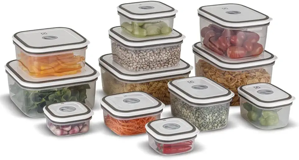 Electrolux, Pote Hermetico, 12 unidades, A23122901, cinza