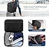 Fxcelets Travel Backpack, Extra Large Travel Backpack, TSA 18.4 inch Laptop Bag Flight Approved, Lightweight Business Luggage Bag, Gifts for Men Women, Black #5