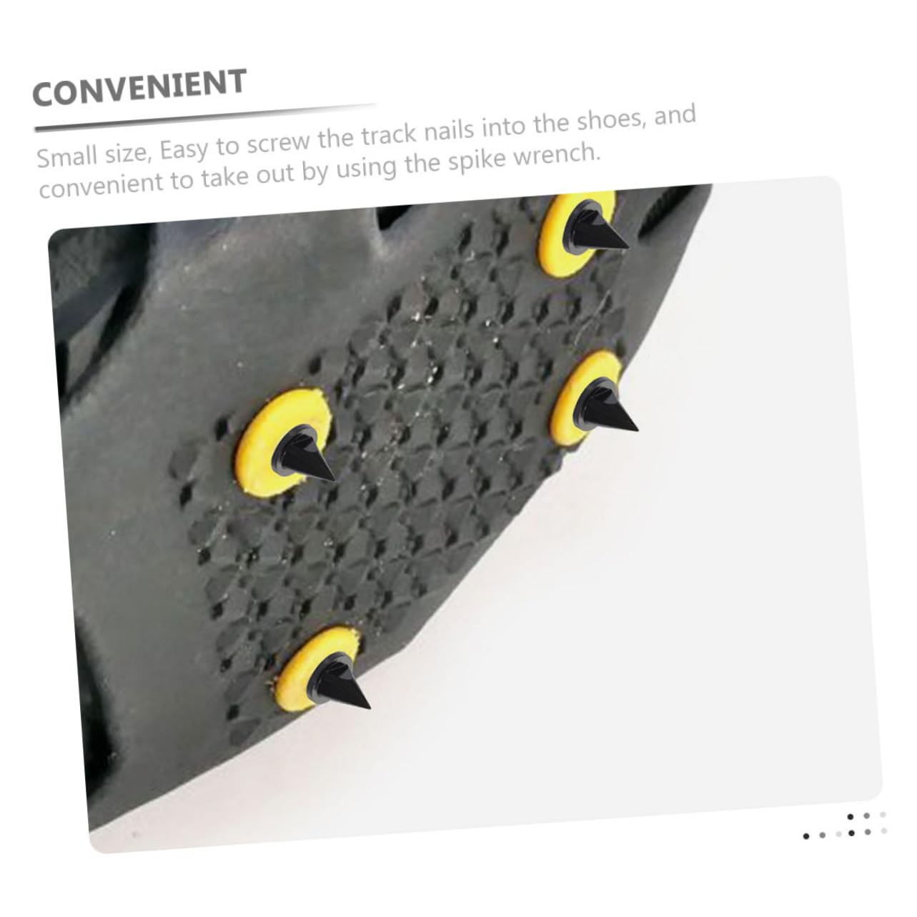Toyvian Tacchetti Per Scarpe Corsa Punte Piccole Per Sostituzione Per E Completo Con Attrezzo Per 50 * 5