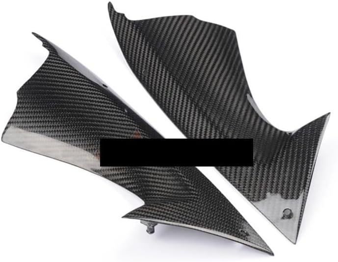 for R6 2006-2016 Full Fairing Kits on Fiber Front Side Panel Chain Guard Swingarm Cover Trim Cowling Side Spoiler Cowl