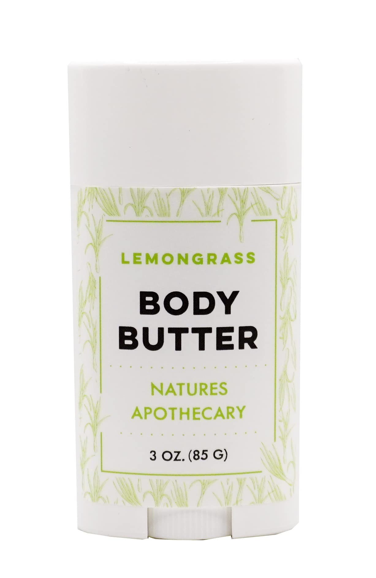 DAYSPA Body Basics Lemongrass Organic Body Butter - 24 Hour Intense Hydrating Moisturizer to Nourish and Restore Skin, Hypoallergenic, All-Natural, Plant-Derived, Made in USA