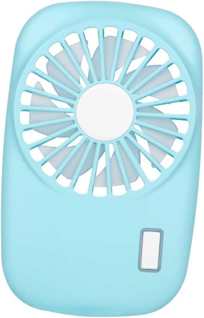 DOITOOL Handheld Mini Fan USB Rechargeable Portable Fan with Wind for Home Office Travel and Outdoors Blue