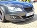 Produktbild Cup Front Spoiler Lippe Schürze Ansatz ABS Lackierbar Schwarz
