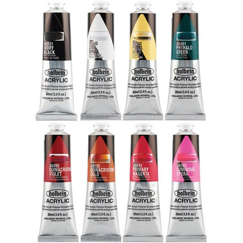 Holbein - Artist Heavy Body Acrylic - 60ml Tube - Marigold