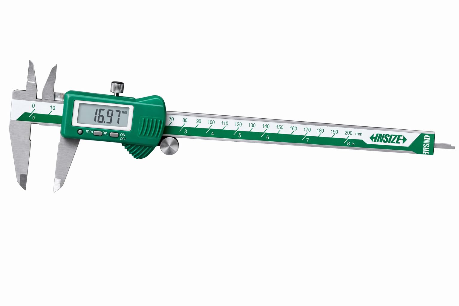 Insize Digital Vernier Caliper,1112-200, 0-200mm Range, Electronic Measuring Tool with LCD Display-picture-13
