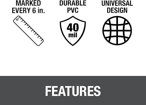 Miniatura 6 de Kit de revestimiento para cajuela color gris Oatey 41620 40, 5-pies x 6-pies