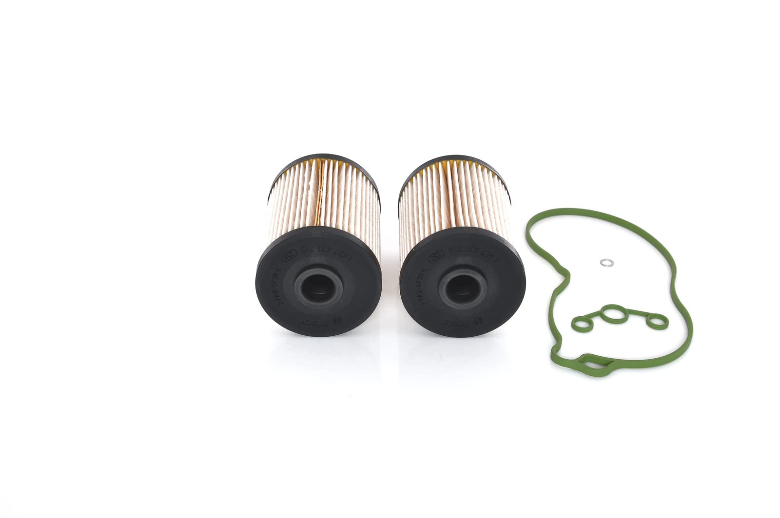BOSCH 1 457 431 718 Filtro combustible Cartucho filtrante Compatible con VW Touareg 7LA, 7L6, 7L7 Phaeton 3D1, 3D2, 3D3, 3D4, 3D6, 3D7, 3D8, 3D9