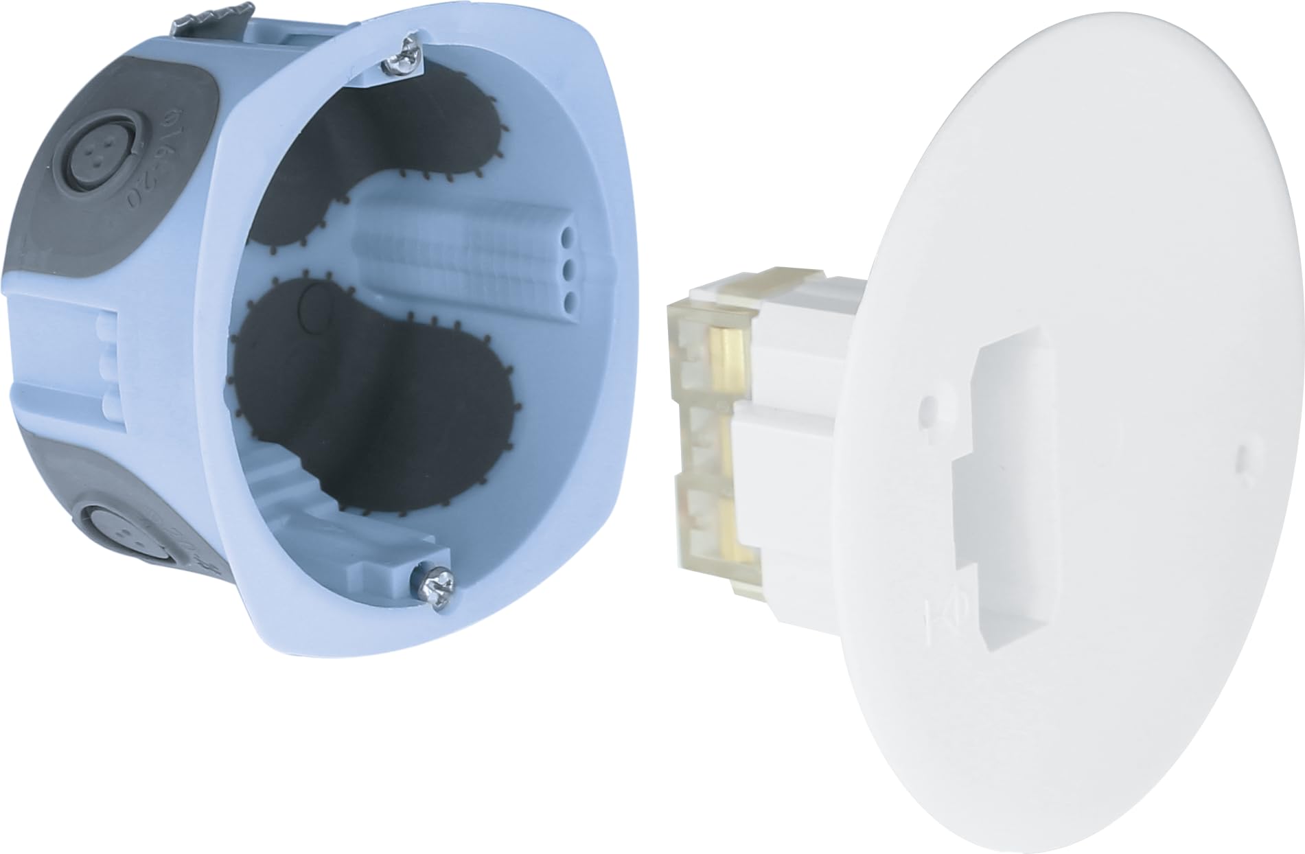 Eur'Ohm - Boîte d'applique DCL XL Air'Métic - Diam. 67 mm
