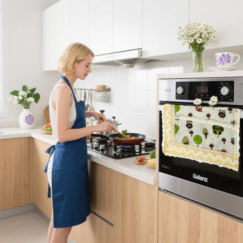 Image of HASTHIP Microwave Oven Dust Cover,Microwave Oven Protective Cover