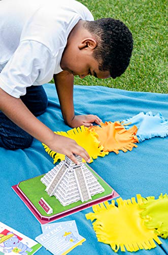 Little Learning Hands 3D Puzzles For Adults And Kids | Mayan Pyramid 3D Puzzle | Mexico Architecture Model Kit | Birthday Gifts For Kids, Teens And Adults #TOP3