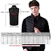 Zhina Chaleco Calentador Eléctrico para Hombre y Mujer,Chaleco Calefactor Inteligente Lavable Ajustable...