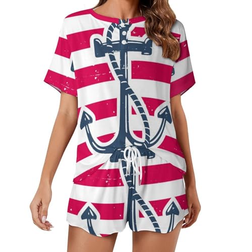 Pyjama rayé femme en voile pour des matinées douces et ensoleillées