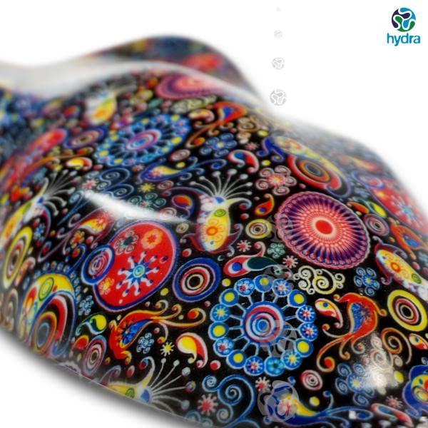 Pellicola Idrografica Cubicatura Hydrographics Hydrodipping Attivatore Activator Kit. Dimensioni: Larghezza: 100 cm. Lunghezza: 200 cm (HOT-053)