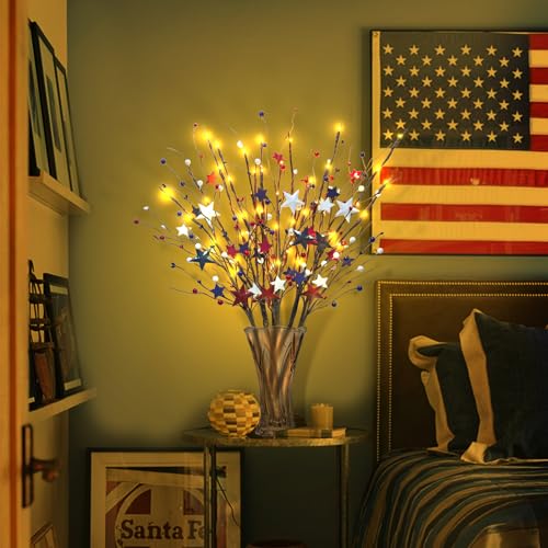 6pcslightedpatrioticartificialflowers4thofjuly278fakeberrypicksstemswith60ledlightsbatteryoperatedredwhitebluetwigbranchesforindependencedayvasehomedecor Urban Country Home Decor 6 pcs lighted patriotic artificial flowers 4th of july 278 fake berry picks stems with 60 led lights battery operated red white blue twig branches for independence day vase home decor urban country home decor