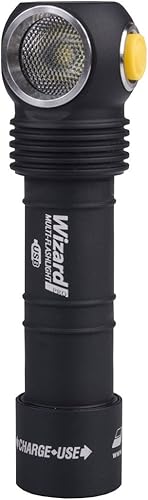 Miniatura 6 de Armytek Wizard Pro v3 XHP50 - Linterna frontal recargable con imán USB, 2300 lúmenes