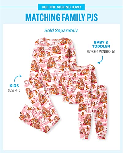 Image of The Children's Place unisex-baby and Toddler Holiday Snug Fit Cotton One Piece Pajamas