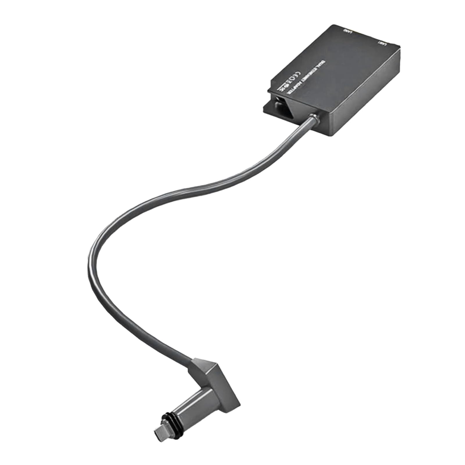 2-portowy Adapter Ethernet Gigabitowy Rozdzielacz LAN RJ45 z konfiguracją Plug & Play dla Routera i Połączenia Antenowego z Systemem Satelitarnym Gen 2 V2