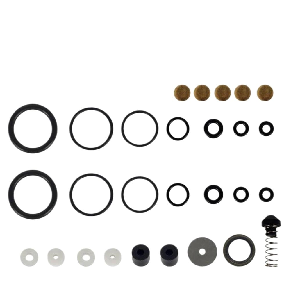 Azhckcesf 02 Pcp Air Compressor Paper Gasket Sealing Kit Compatible With Single Cylinder Compressor 30Mpa 4500Psi(02)
