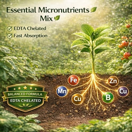 Image of Indian Gardens - Micro Nutrient Fertilizer | Soil Applicant | Premium Essential Plant Food | Home Gardens for All Plants - 200 Grams