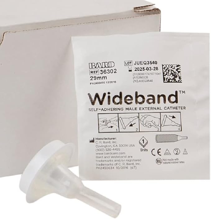 50 Pack Condom External Catheters 29mm, Medium, Rochester