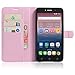 Funda® Capirotazo Billetera Funda para Alcatel PIXI 4 6inch (3G) (Patrón 5)