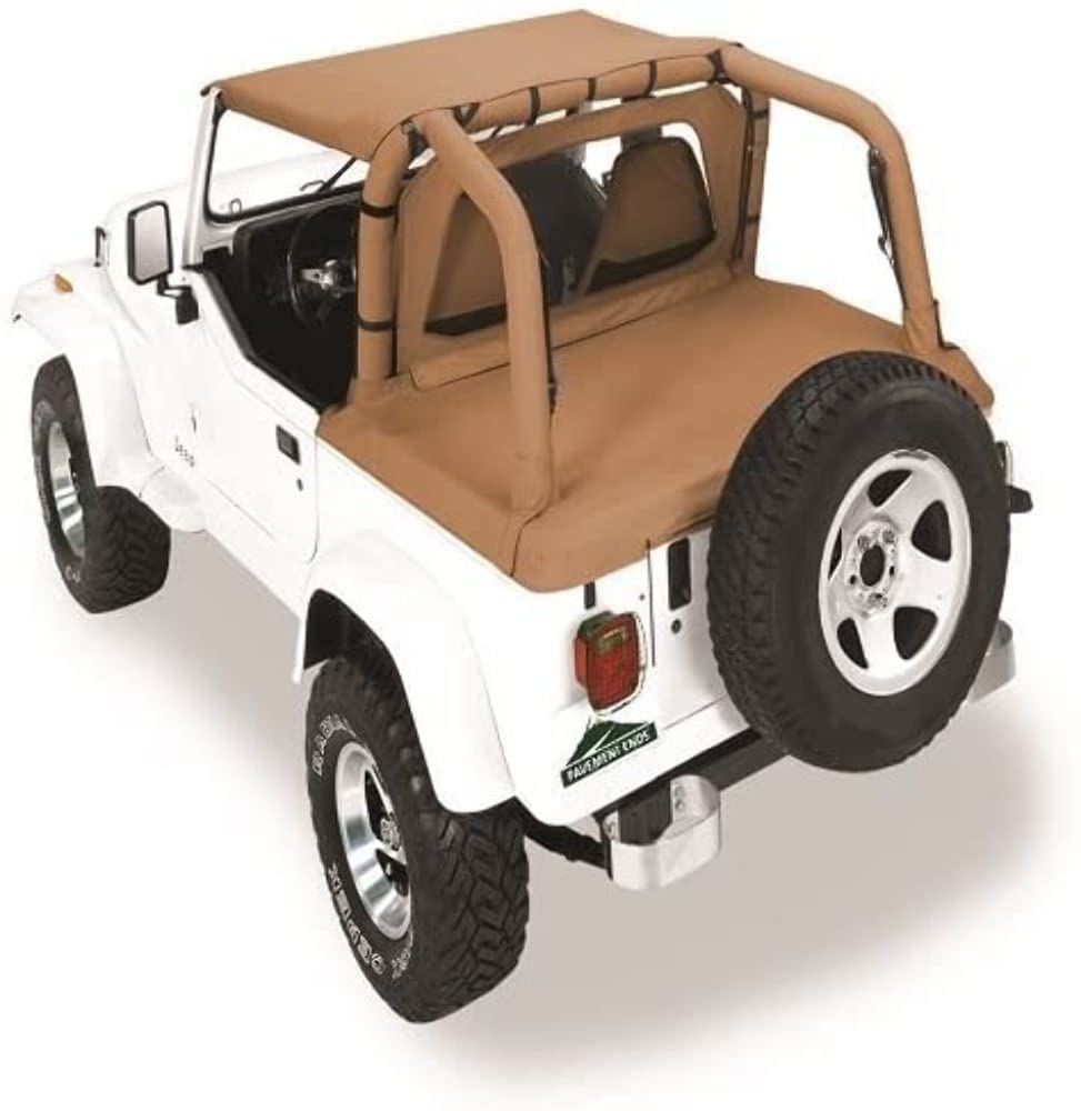 by Bestop 41423-35 Black Diamond Cab Curtain for 2003-2006 Wrangler TJ