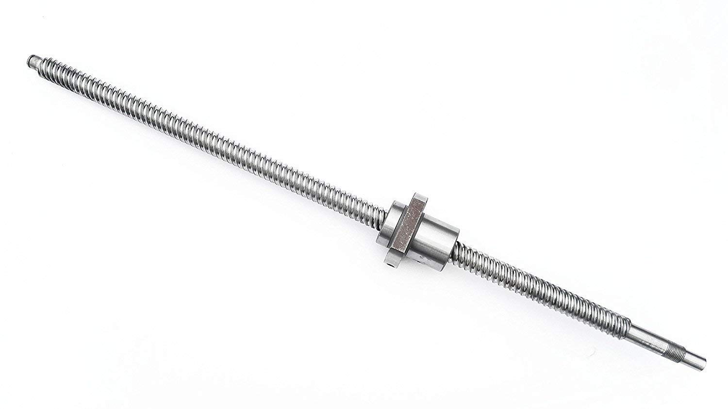TEN-HIGH SFE2525 1200 mm Kugelgewindetrieb mit Metall EinzelKugelmutter+1 Set EK/EF20+Kupplung+Mutterabdeckung CNC
