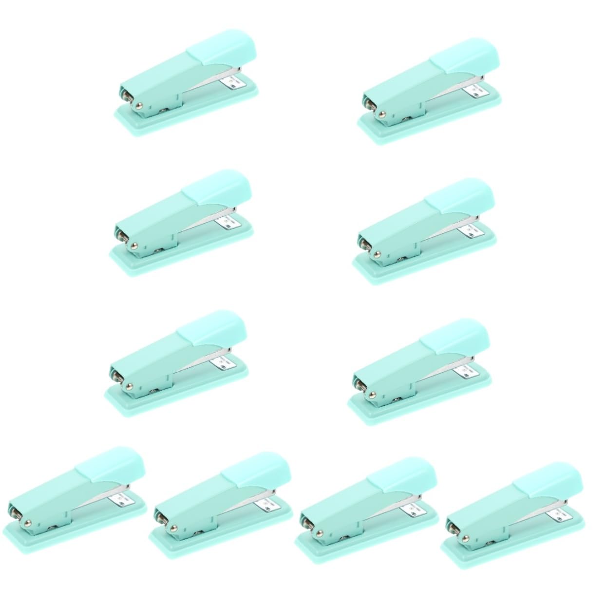 SHINEOFI 10pezzi Cucitrice Multi-funzione Design Ergonomico Facile Da Trasportare Per Scuola Ufficio e Casa