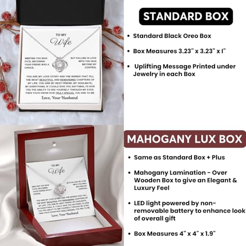 Jewelry To My Wife,Truly Special To Me, To my Wife, To my Soulmate, Gifts For Wife Romantic, Necklace For Wife From Husband, Valentines Birthday Gift2