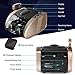 Money Counter Machine, Bill Counter with UV/MG/IR Counterfeit Detection, Portable Cash Counting Machine with 9 Modes 2LCD Display, Hidden Handle