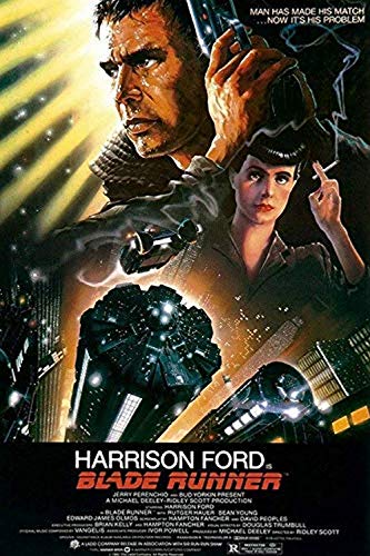Buyartforless Ridley Scott s Blade Runner 36x24 Movie Poster, Print, Decorative Accent, Wall Art, Multi-Color