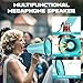 MyMealivos 20W Megaphone Bullhorn, Built in Siren & 240s Recording, 5.4