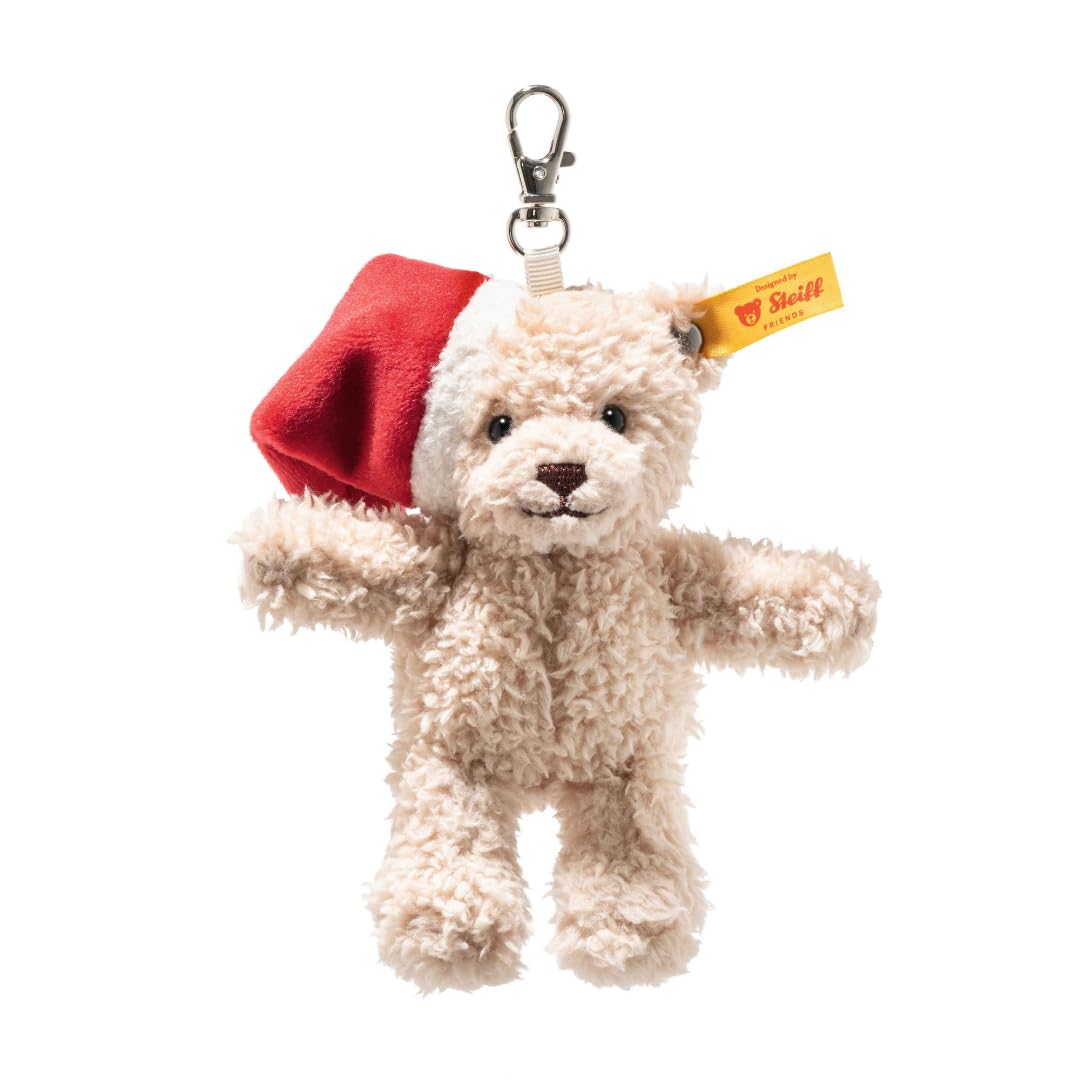 Steiff Schlüsselanhänger Teddybär Ben Cosy Christmas; beige