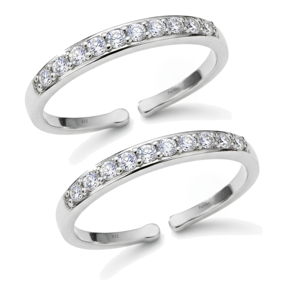 MJ 925 Exclusive 92.5 Sterling Silver Toe Ring (Leg Thumb Ring) for Women | Chandi Anvat | Gift For Her |