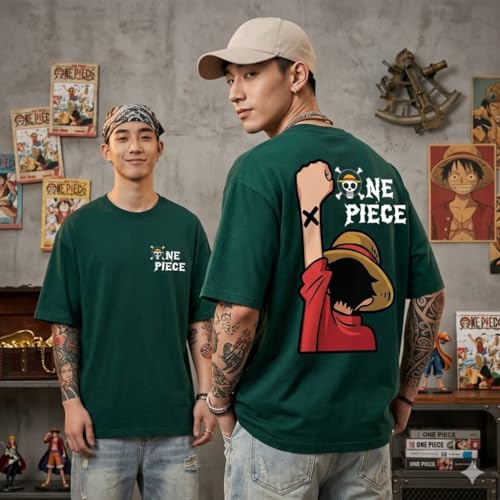 Image of Moonshine Anime Jujutsu Kaisen Oversized Black Loose Baggy Fit Drop Shoulder Half Sleeves Pure 100% Cotton Heavy Premium Fabric TOJI T-Shirt for Men