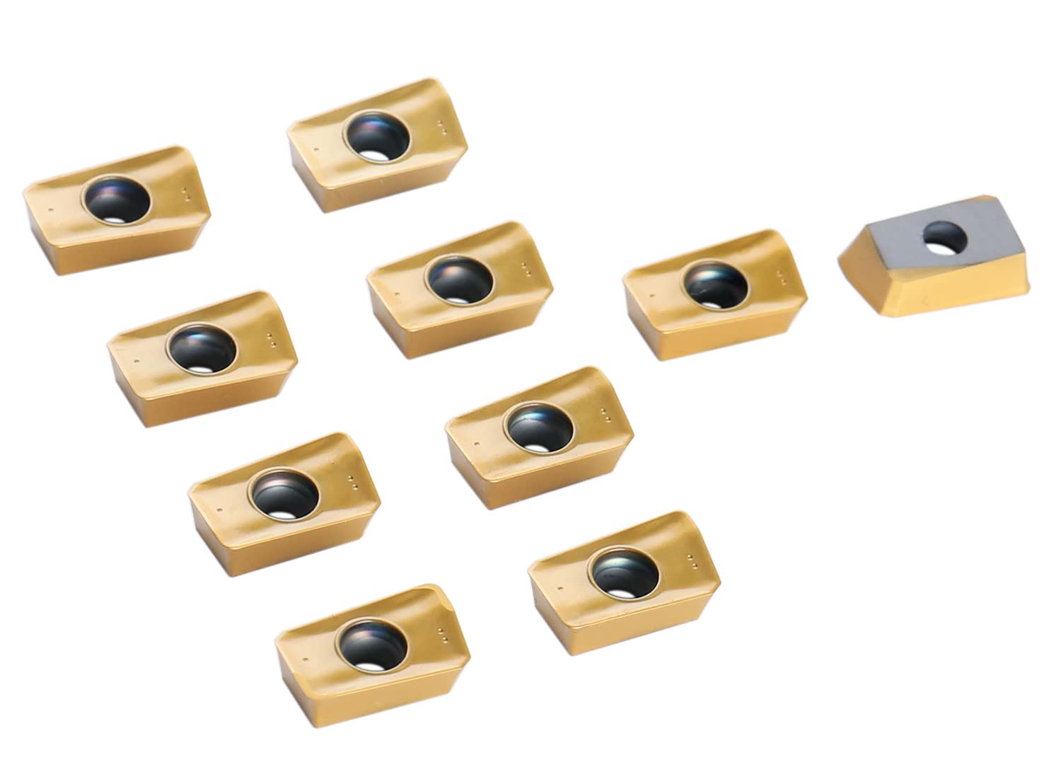 Accusize APKT11T3 Carbide Inserts - TiN Coated -6 Accusize APKT11T3 Carbide Inserts - TiN Coated -6