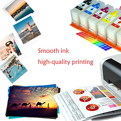 Gooyule 312Xl Sublimation Ink Cartridges No Chip Refillable Ink Cartridge For Xp-15000 Xp-15010 Xp-15080 Remanufactured Ink Cartridges Without Chip & Ink For Xp15000 Printer #TOP5