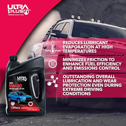 Aceite para motor ULTRA 1PLUS SAE 5W-30 Synthetic Blend miniatura 5