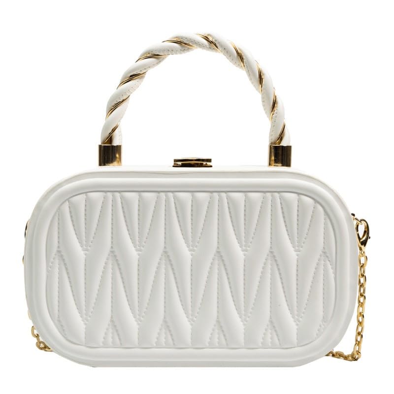 Diva Dale Quilted Spacious Box Detachable Sling Bag For Women and Girls (White) (B0C9DVGML4) Amazon Price History, Amazon Price Tracker