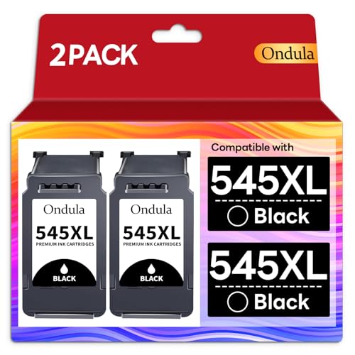 Cartouche d'encre PG 545XL Noir pour imprimantes Canon Pixma TS3150 MG2550S et MX495