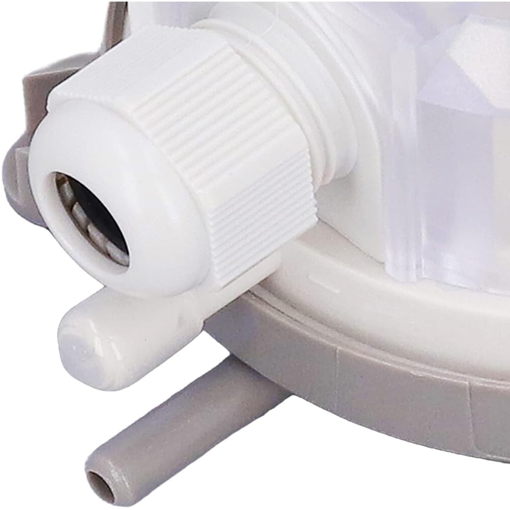 Air Switch Gauge HVAC Adjustable Differential Pressure Switch Air Differential Pressure Switch Set Point Range (200-1000pa) Model:AI-DPS-32