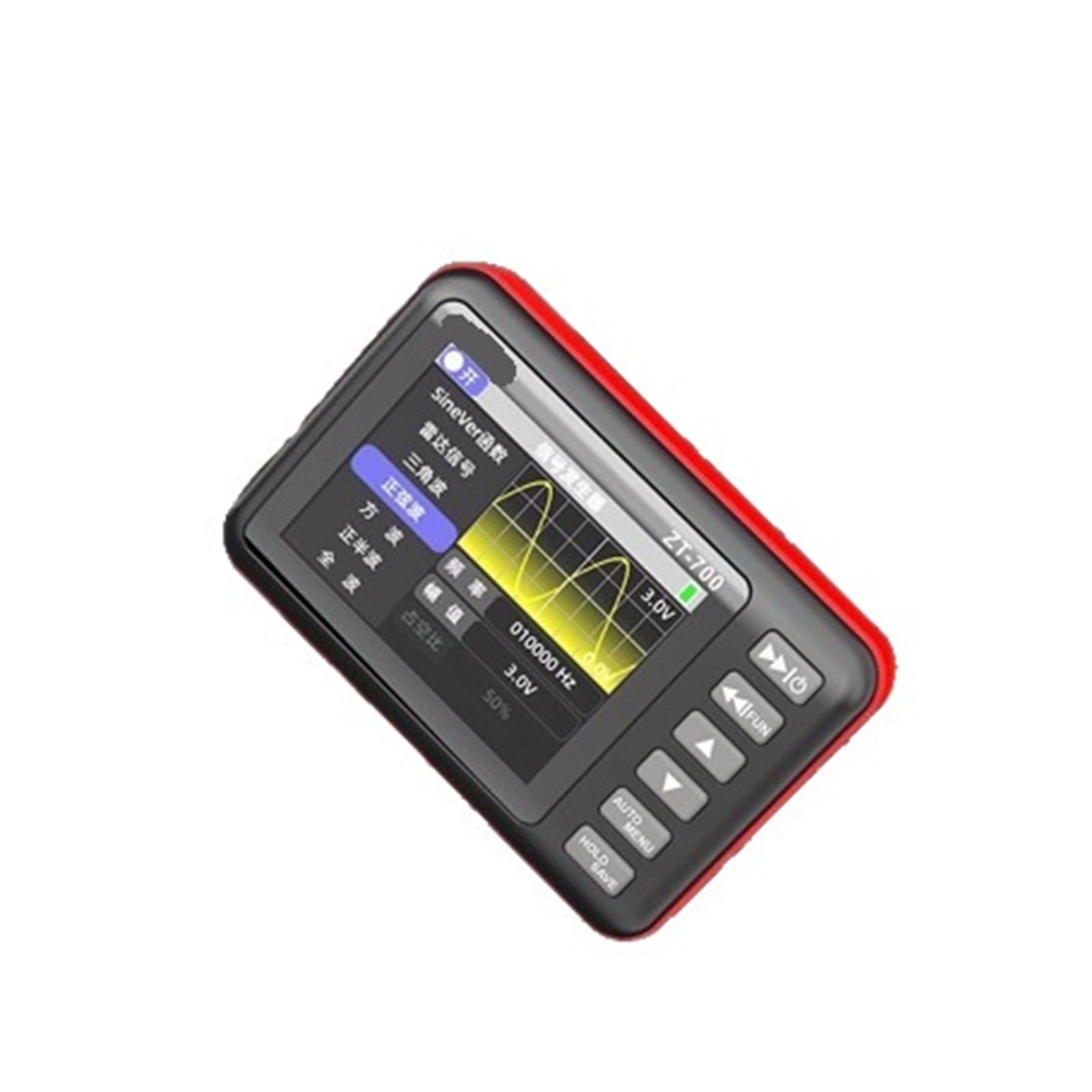 Osciloscopios, Osciloscopio portátil 4 en 1 ZT-700, ancho de banda 10 MHz con emulador circuito incorporado