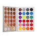 Beauty Glazed 48 Colors Eyeshadow Palette shine & matte Makeup Eye shadow Glitter Pigmented Eyeshadow Waterproof Durable Professional eye makeup palette