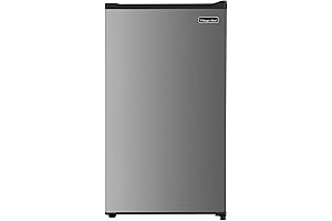 Magic Chef Mini Fridge with Freezer, Perfect for Home, Office, Dorm, and More