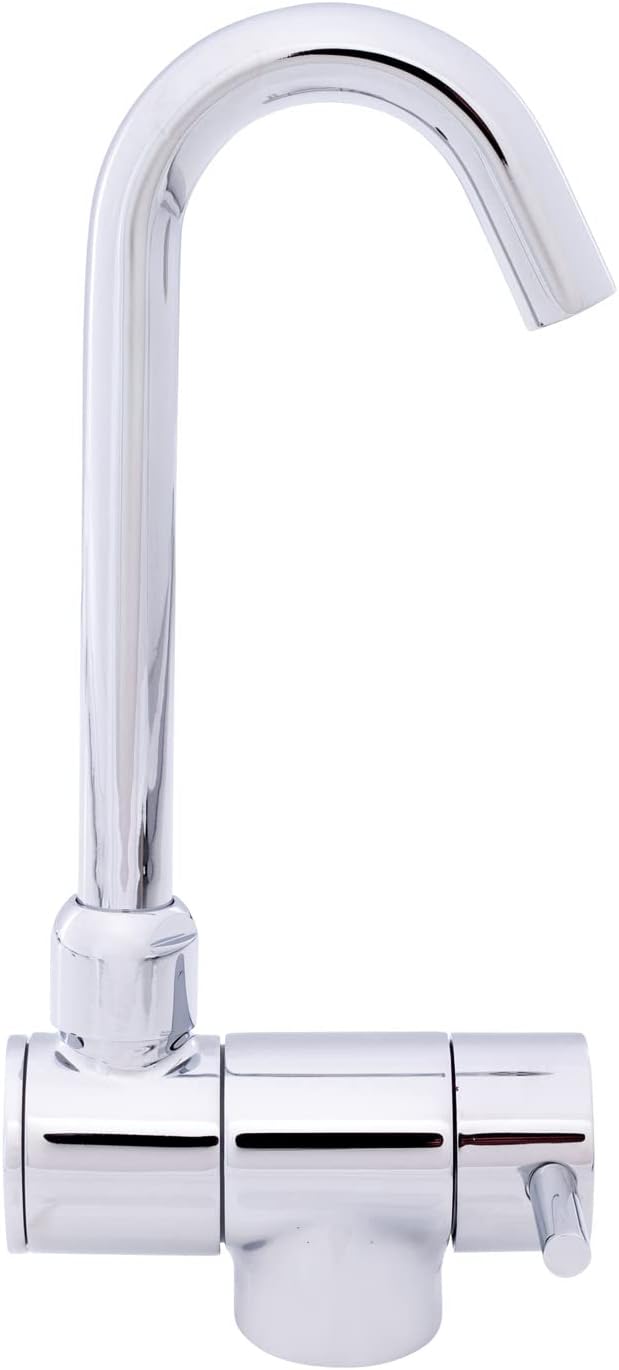 Ambassador Marine Elite J Spout Folding Tap, Chrome