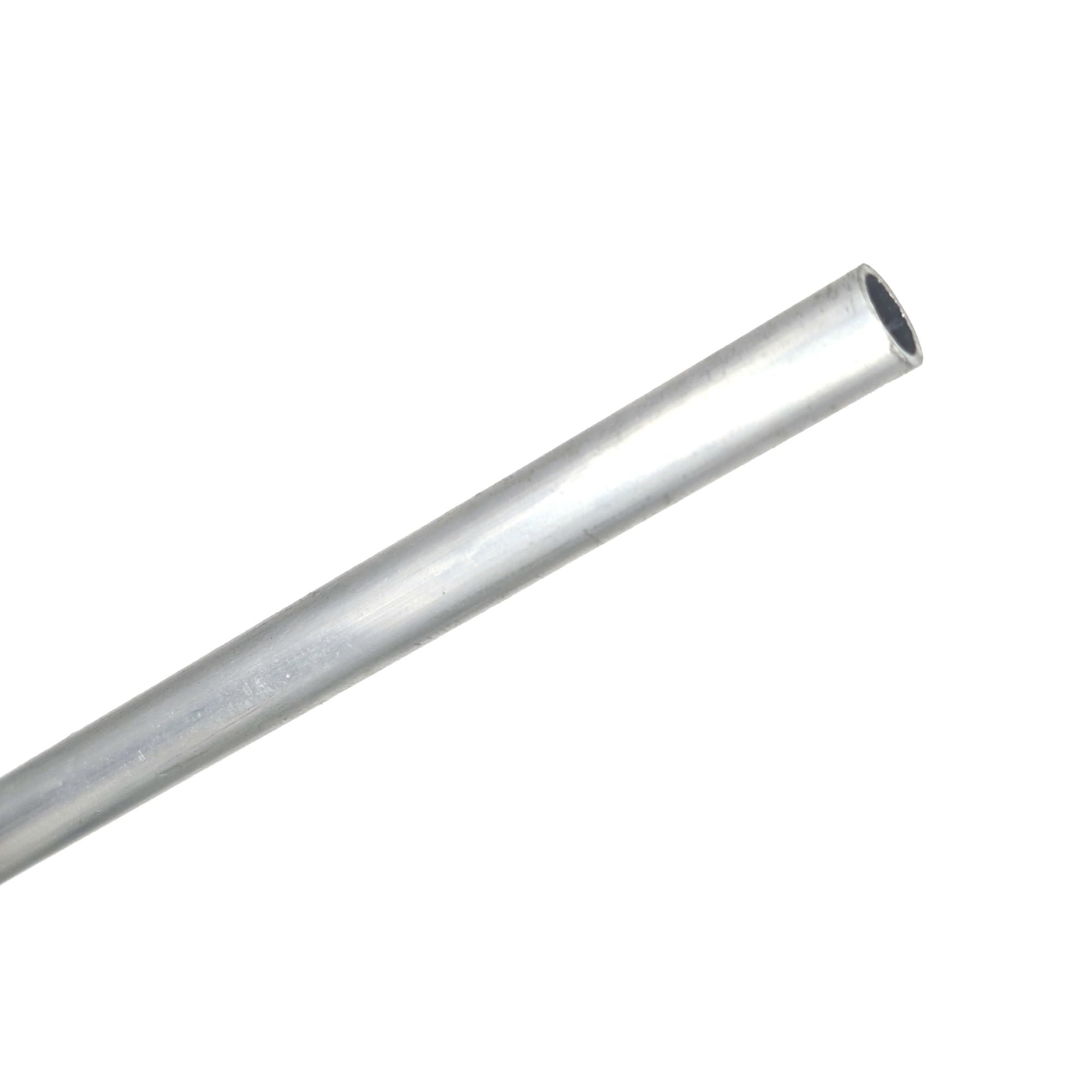 Tubos de aleación de aluminio 6063, rectos, redondos y de 700 mm de largo, de 23 mm, 24 mm, 25 mm y 26 mm de diámetro exterior for transporte de productos químicos, 10 unidades Hueco