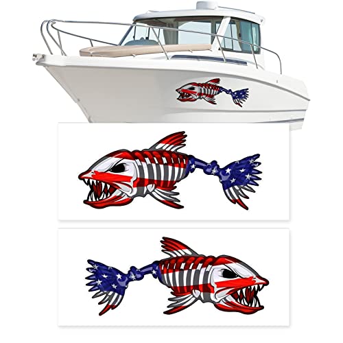 15" W x 38" L Large Size Boat Skeleton Fish