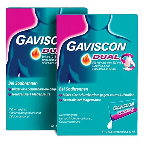 GAVISCON Dual Suspension bei Sodbrennen